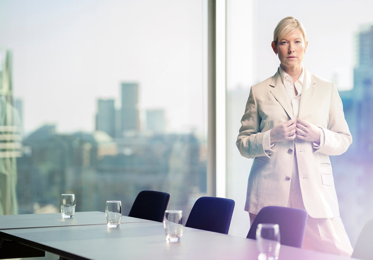 Business woman in office