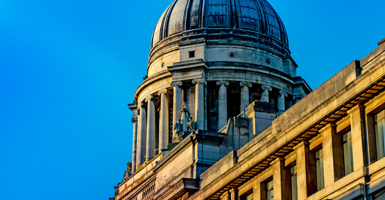 old building with dome
