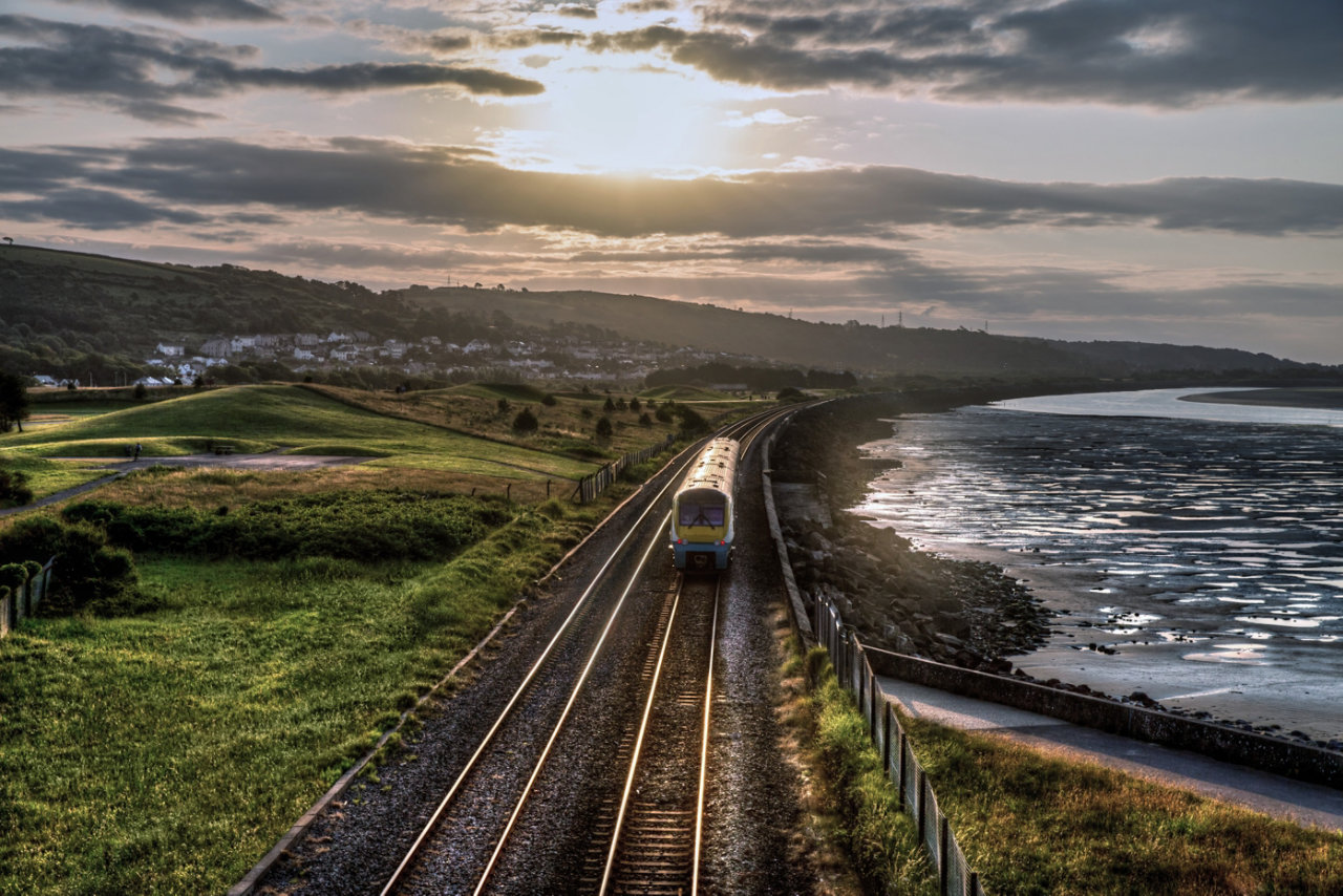 Coastal train line