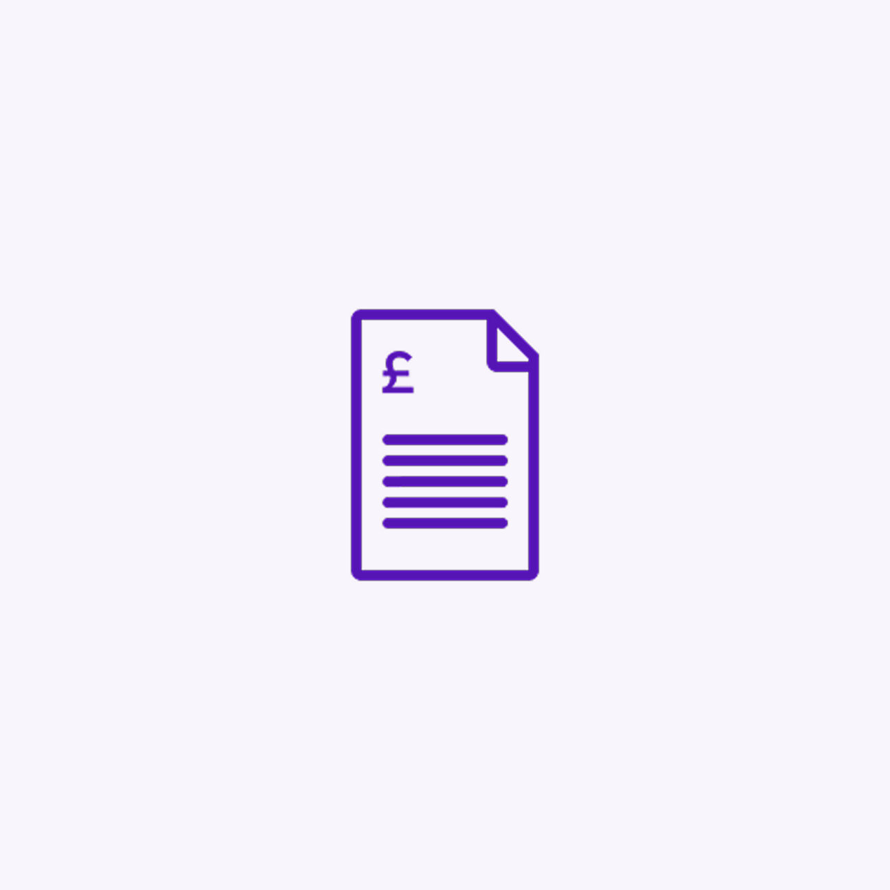 paper bill icon