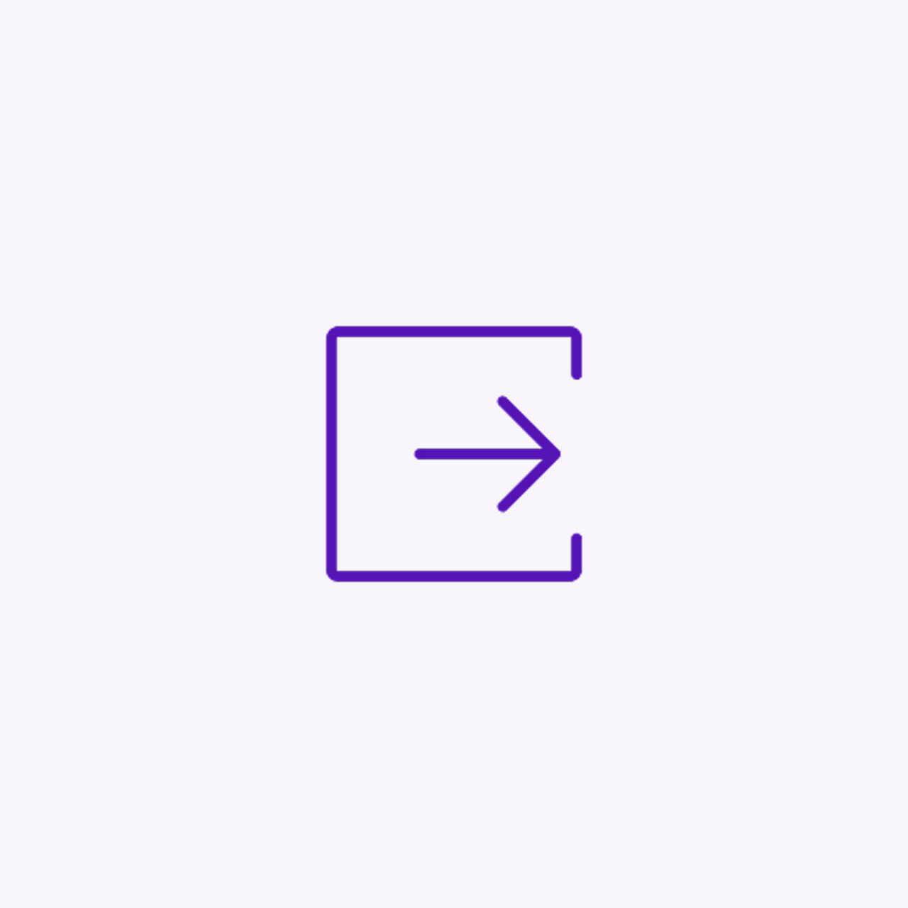 exit arrow icon