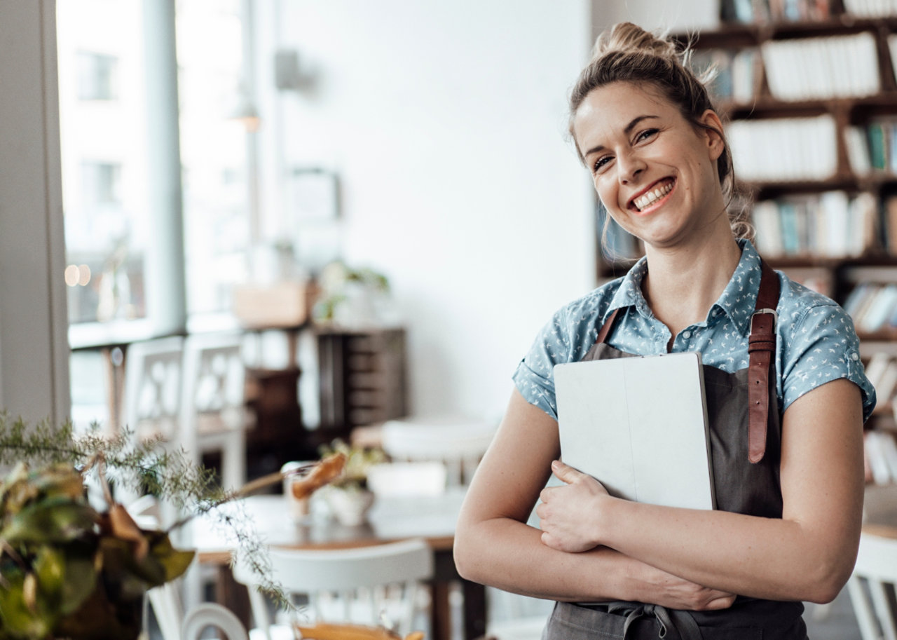 small business owner in a shop