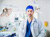 Experienced doctor in hospital operating room