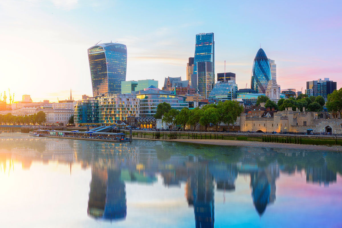 London city buildings skyline