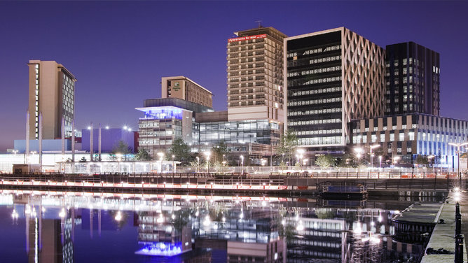 Image of city waterfront